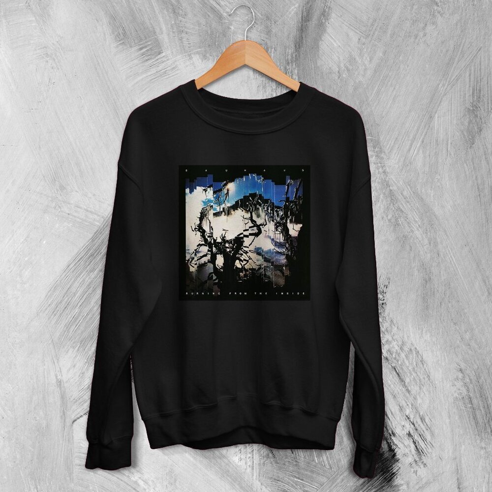 Bauhaus Sweatshirt Burning From The Inside Sweater Bauhaus Band 17